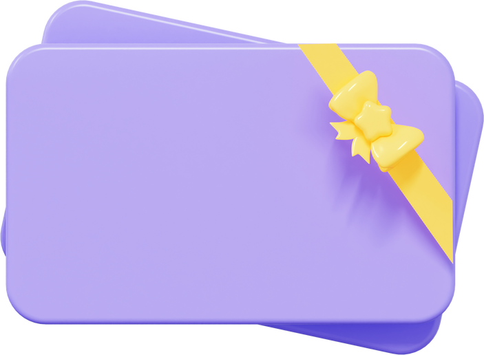 Empty Gift certificate